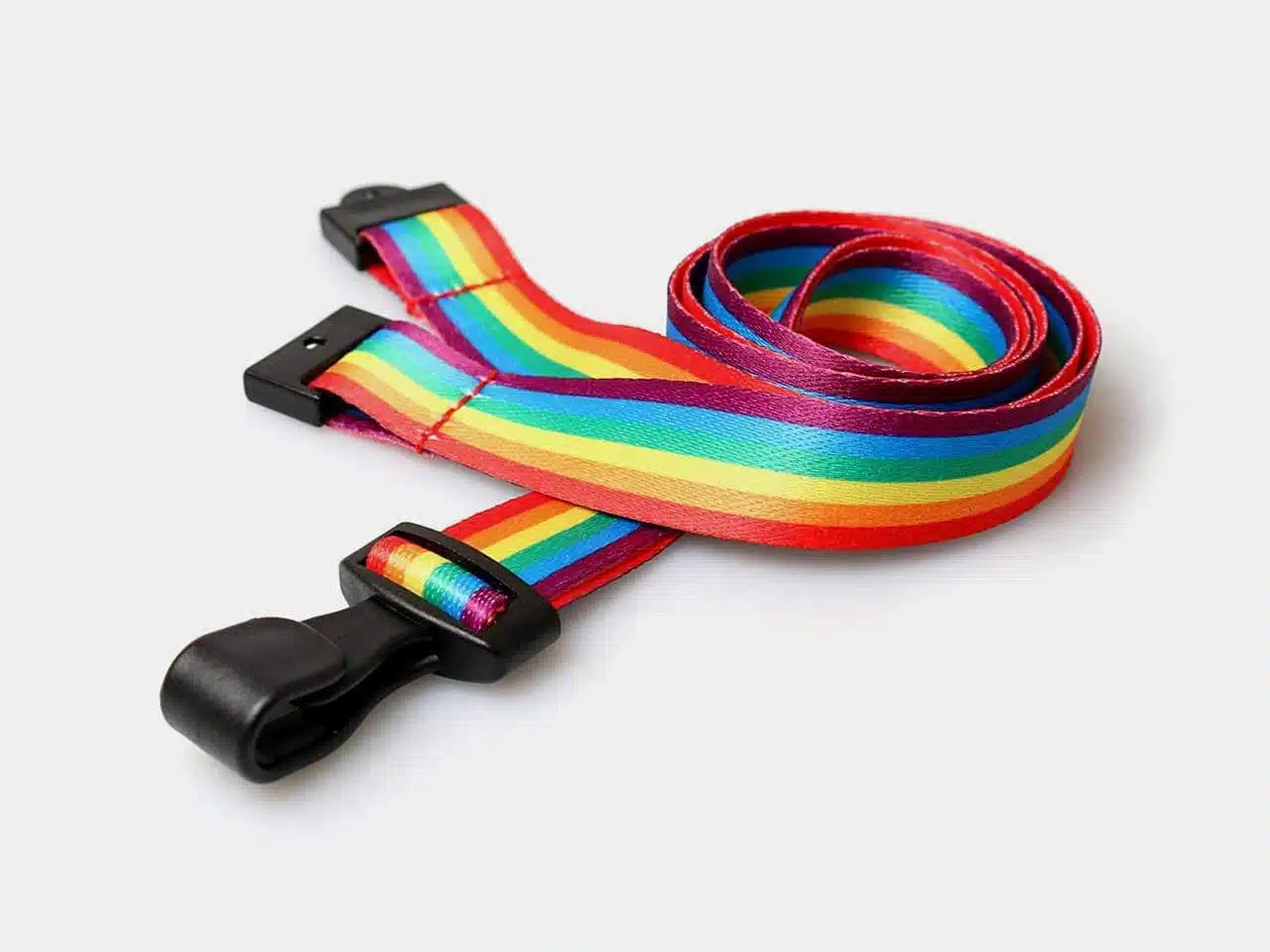 Pre-printed Lanyard in Rainbow Colours